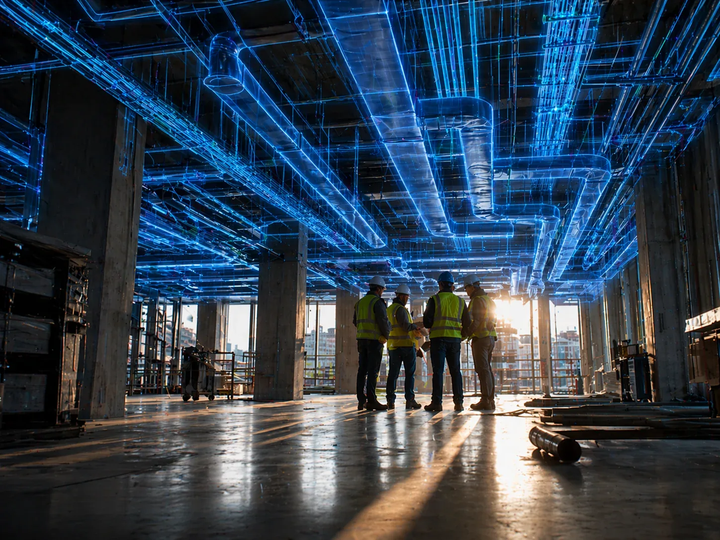 BIM-координація інженерних систем на будівельному майданчику
