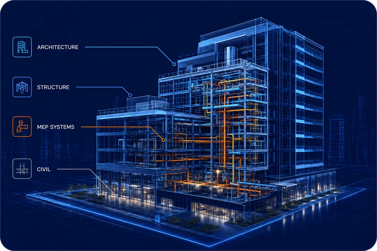 Знімок координації BIM-моделі