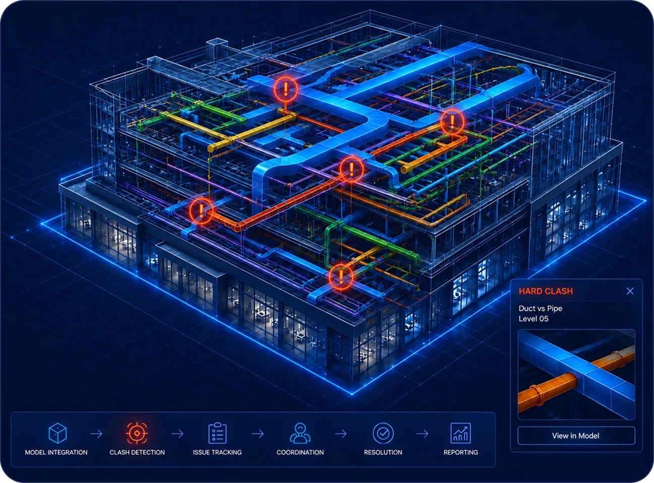 Знімок координації BIM-моделі